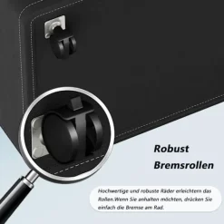 Sale Rullande tvättkorg, hopfällbar vattentät tvätt- och förvaringskorg med hjul, lätt att använda och bärbar