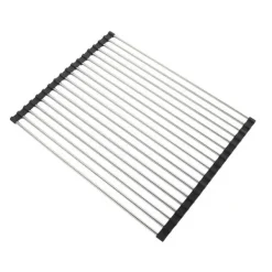 Best Rullbart Diskställ i Rostfritt Stål - Hopvikbart 45 x 35 cm