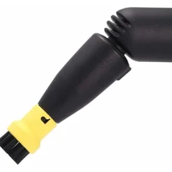 Rund borstsats i mässingstråd för Kärcher SC1 SC2 CTK10 CTK20SC3 SC4 SC5 ångtvätt (2 svarta, 2 gula)