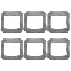 Best RYI-6 st Fönsterputsrobot Moppduk Rengöringsduk Handduk Dammdduk Rengöringsduk för LIECTROUX YW71 Gray