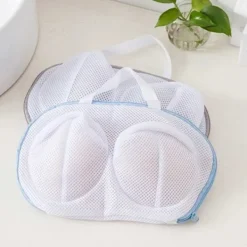 Clearance RYI-BH-tvättpåse Underkläder Tvättpåse BH Rengöringspåse Anti-deformationsnätficka Special för Tvättmaskin Blå