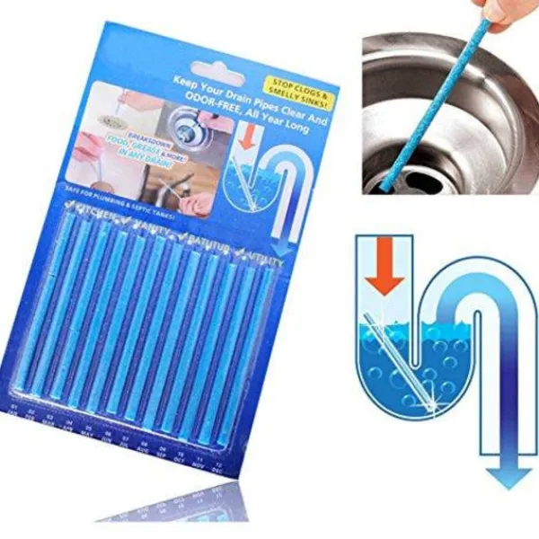 New Sanistick avloppsrensare avloppsrenare 2-Pack