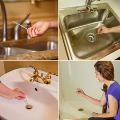 New Sanistick avloppsrensare avloppsrenare 2-Pack