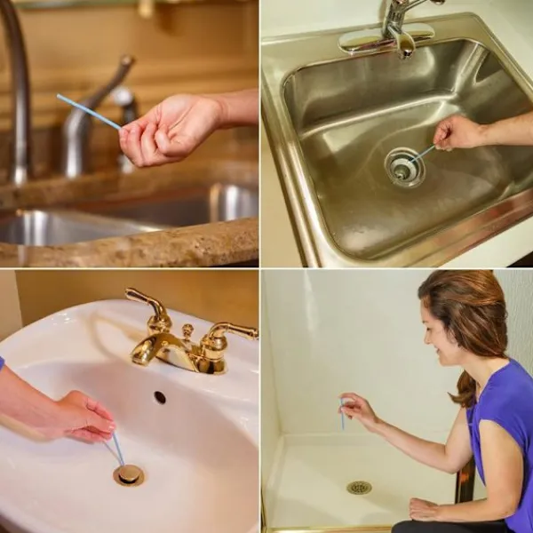 New Sanistick avloppsrensare avloppsrenare 2-Pack