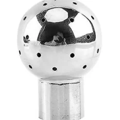 Outlet DMstore Sanitärt rostfritt stål 304 tanksprayrengöringskula fast/roterande 360 CIP-rengöring 1/2" BSP gängad honanslutning med rengöringsdiameter 1m-6m(f