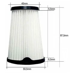 New Sats med 4 ersättningsfilter för AEG CX7-2 och Electrolux Ergorapido dammsugare (AEG AEF150, Electrolux EF150)