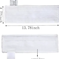 Outlet Sats med 4 mikrofiberdukar ersättningsdukar 2 mikrofiberdukar dukar för Karcher Easy Fix SC2 SC3 SC4 SC5, tillbehörstyg för Kärcher Easy Fix