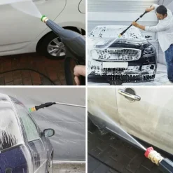 Best Sats med munstycksadapter för högtryckstvätt, 1/4 snabbkoppling kompatibel med Karcher K2-K7, med 5 st munstycken med olika vinklar