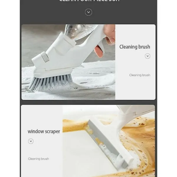 Best Sats Vattenspray Rengöringsverktyg Badrum Kakel Gap Fönster Spår Rengöringsborste Hushåll