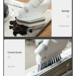 Best Sats Vattenspray Rengöringsverktyg Badrum Kakel Gap Fönster Spår Rengöringsborste Hushåll