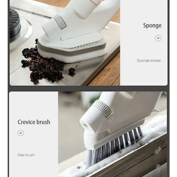 Best Sats Vattenspray Rengöringsverktyg Badrum Kakel Gap Fönster Spår Rengöringsborste Hushåll