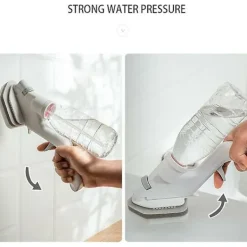 Best Sats Vattenspray Rengöringsverktyg Badrum Kakel Gap Fönster Spår Rengöringsborste Hushåll