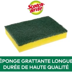 Discount Scotch-Brite Classic Rengöringssvamp för Grovrengöring, 20-pack - Hållbar skrubbsvamp som tar bort fett