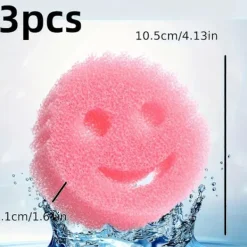Clearance FMYSJ Scrub Daddy & Scrub Mommy Dubbelsidig Svampset - Ergonomisk, Repfri Rengöring För Kök, Badrum & Mer - Polyuretan, Säker På Flera Ytor (FMY) 3pcs | Fyndiq Random Color