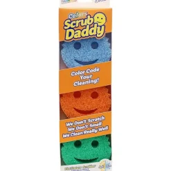 Best Scrub Daddy SDC3CTX12 Svamp, 3-pack, Flerfärgad
