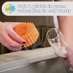 Online Scrub Daddy SDC3CTX12 Svamp, 3-pack, Flerfärgad[HK]