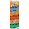 Online Scrub Daddy SDC3CTX12 Svamp, 3-pack, Flerfärgad