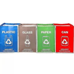 Hot Separata återvinningspåsar för kök kontor hem återvinning sopor sorteringskärl organisera