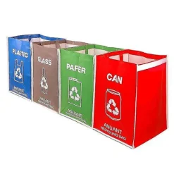 Clearance Separate Recycling Waste Bin Bags For Kitchen Recycle Garbage Trash Sorting Bins Organizer Waterproof