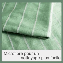 New Set med 6 bambu-mikrofiberdukar, rengör och polera alla släta och ömtåliga ytor, 2 tvättdukar, 2 polerdukar, 2 svampar