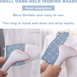 Clearance Set med 1 (blå) strykjärnsvante, strykhjälpmedel med värmebeständighet
