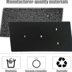 FMYSJ Set med 4 filter för Bauknecht, Privileg, Whirlpool torktumlare med värmepump - Svampfiltermattor (FMY)