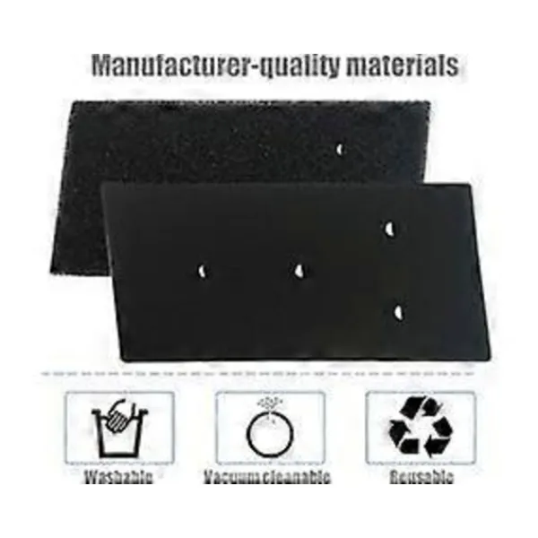 New FMYSJ Set med 4 filter för Bauknecht, Privileg, Whirlpool torktumlare med värmepump - Svamp (FMY)