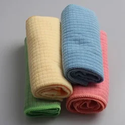 Best Generic Set med 4 kökshanddukar i mikrofiber, hög absorptionsförmåga, 30x40 cm