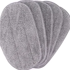 Outlet Set med 5 Mikrofiber Ersättningsdynor för Leifheit CleanTenso Stea