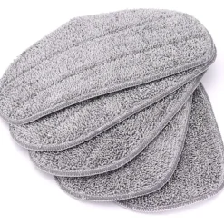 Outlet Set med 5 Mikrofiber Ersättningsdynor för Leifheit CleanTenso Stea