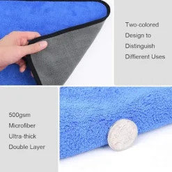 New Set med 6 Mikrofiber Rengöringsdukar för Bil tvätt, Hem