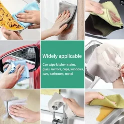 Online OCEAN Set med 10 mikrofiberdukar för fiskfjäll, 30 x 40 cm, för rengöring