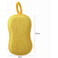 OCEAN Set med 10 Återanvändbara Dubbelsidiga Rengöringssvampar Tvätta Dishwas