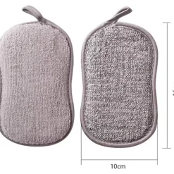 Discount Set med 8 tvättbara disktrasor i mikrofiber, perfekta för non-stick-pannor