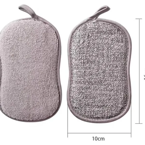 Discount Set med 8 tvättbara disktrasor i mikrofiber, perfekta för non-stick-pannor