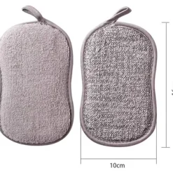 Discount Set med 8 tvättbara disktrasor i mikrofiber, perfekta för non-stick pannor