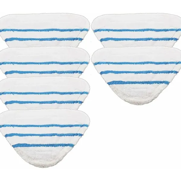 New Set med 6 tvättbara dynor till Beldray 5 i 1 och 9 i 1 ångrengörare.