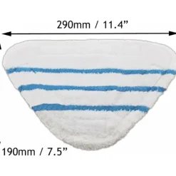 New Set med 6 tvättbara dynor till Beldray 5 i 1 och 9 i 1 ångrengörare.