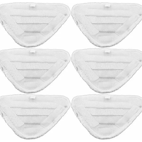 New Set med 6 tvättbara dynor till Beldray 5 i 1 och 9 i 1 ångrengörare.