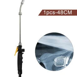 Best Set med vattenspraymunstycke för högtrycksträdgårdstvättar 30/48/56cm slangstav biltvätt för rengöring av trottoarer trätillbehör