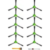 Outlet Sidoborstar för IRobot Roomba E, I, & J Serien E5, E6, I1, I1+, I3, I3+, I4, I4+, I6, I6+, I7, I7+, I8, I8+, J7, J7+