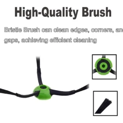 Outlet Sidoborstar för IRobot Roomba E, I, & J Serien E5, E6, I1, I1+, I3, I3+, I4, I4+, I6, I6+, I7, I7+, I8, I8+, J7, J7+