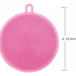 Best SiliCone-svamp - 5-pack flerfärgade antibakteriella kökssvampar för rengöring av köksredskap för grönsaker, frukt, livsmedelskvalitet SiliC
