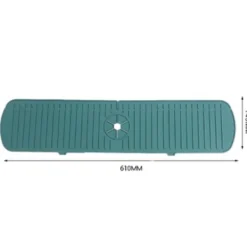 Outlet Hommy Silikon Kran Matta Kök För diskbänk svamp avlopp ställ justerbar vask matta kran stänk fångare badrum