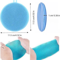 Discount Silikon Skrubbsvamp, Diskborste Livsmedelsklassad Tvättsvamp Diskhandduk För Kök Gryta Panna Disk