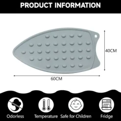 Outlet Generic Silikon Strykjärnsunderlägg, Silikon Strykjärnsmatta, Stryknät, Portabel Silikon Strykmatta