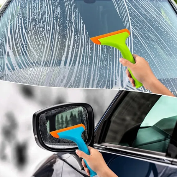 Online Silikonskrapa Duschskrapa Bilskrapa Silikon Fönsterskrapor Liten Storlek för Bilfönster Glasrengöring 3 Stycken