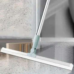 Best Silikonskrapa för badrumsgolv, blå, 52 cm