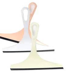 Discount Silikonskrapa för dusch, duschskrapa, duschskrapa, duschdragskrapa, för fönster, glas, duschdörr, bilvindruta, kraftig fönsterrengörare,