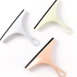 Discount Silikonskrapa för dusch, duschskrapa, duschskrapa, duschdragskrapa, för fönster, glas, duschdörr, bilvindruta, kraftig fönsterrengörare,